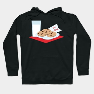 Milk Cookies for Santa Hoodie